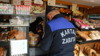 Kartal Belediyesi’nden fırınlarda Ramazan denetimi  