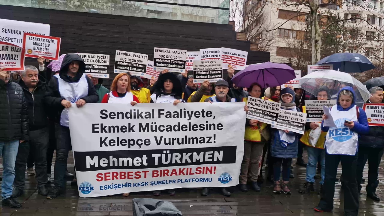 KESK Eskişehir’den Mehmet Türkmen’e destek: "Sendikal baskılara son verilsin"