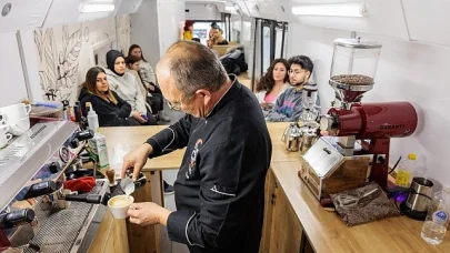 Konak’ta mobil barista eğitimleri başladı