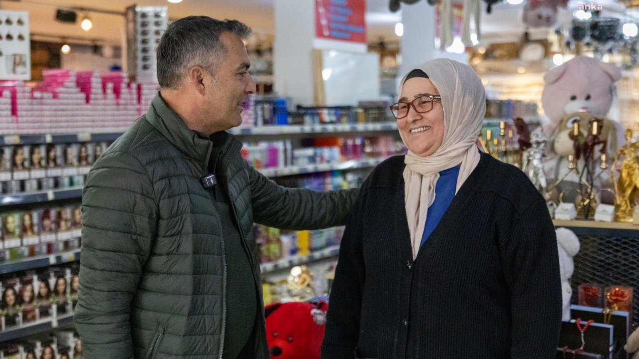 Manavgat Belediye Başkanı Kara'dan Atatürk Caddesi üzerinde bulunan esnafa ziyaret 