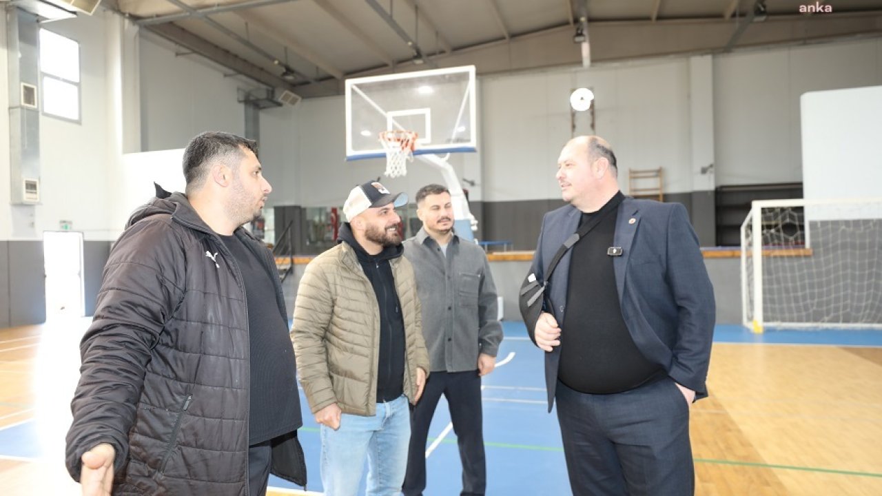 Menderes Belediyesi, Gümüldür Spor Salonu'nu yeniledi