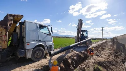 Menemen'in 7 mahallesine 400 milyon liralık içme suyu yatırımı