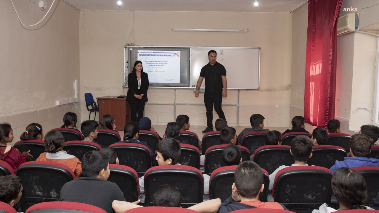 Mersin Büyükşehir Belediyesi'nden LGS’ye hazırlanan öğrencilere destek