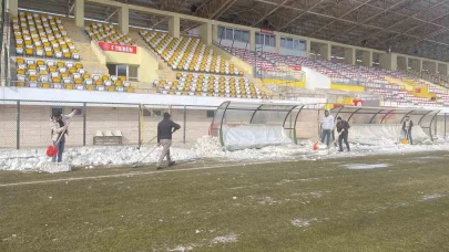 Muş Şehir stadyumu maça hazır