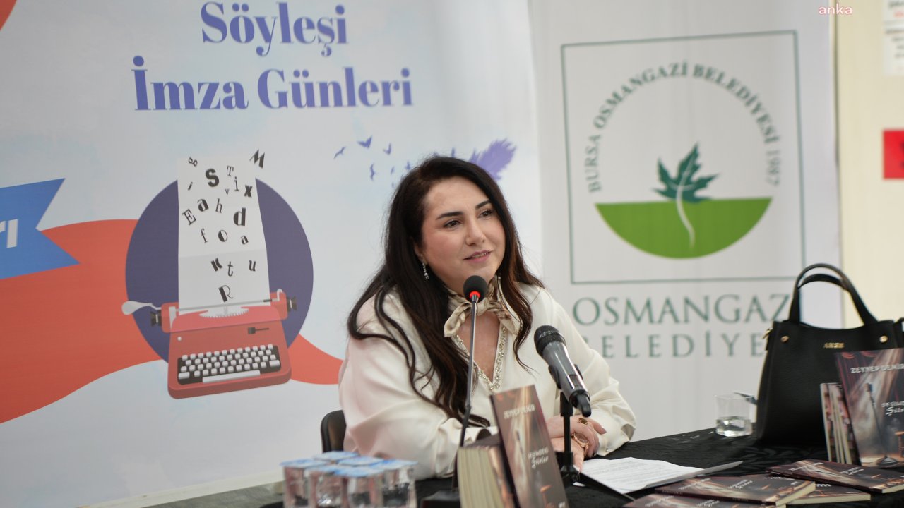 Osmangazili edebiyatseverler, şair Zeynep Demir ile buluştu