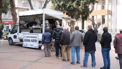 Salihli Belediyesi'nden 6 Şubat Depremlerinde Hayatını Kaybedenler İçin Lokma Hayrı