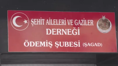 Şehit Aileleri ve Gaziler Derneği’nin Ödemiş Şubesi açıldı 