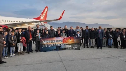 Şırnaklı 513 öğrencinin Corendon Airlines ile Şırnak'tan Çanakkale'nin destansı tarihine anlamlı yolculuğu