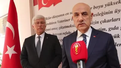 TBMM Tarım, Orman ve Köyişleri Komisyonu Başkanı Vahit Kirişci, Türk Veteriner Hekimleri Birliği'ni ziyaret etti