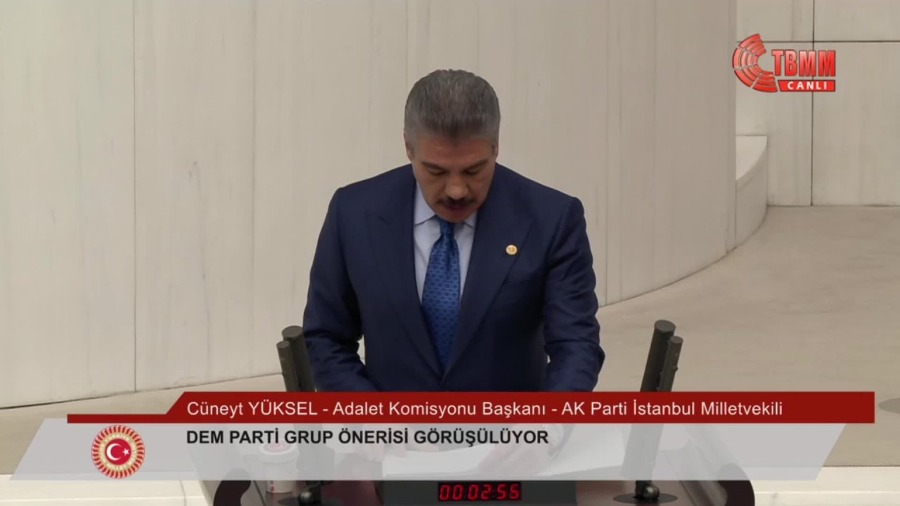 TBMM'de "Hukuk devleti" tartışması... CHP'li Başarır: "İçişleri müfettişlerinin belediyelerinizle ilgili yüzlerce usulsüzlük raporu var, niye bir sabah onların kapısı çalınmıyor"