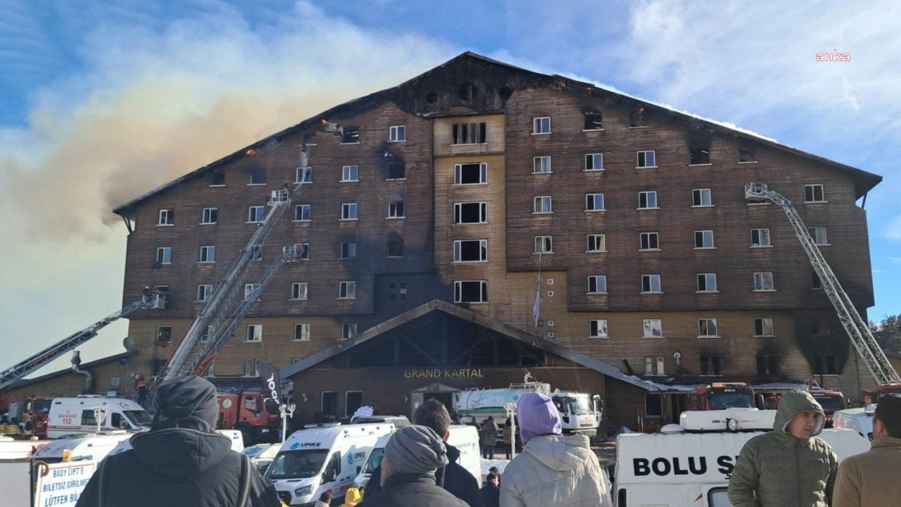 TMMOB'dan ''Grand Kartal Otel Yangını Raporu'': "Bilimin, tekniğin, mühendis ve mimar örgütlülüğünün içinde olduğu bir denetleme mekanizması acilen oluşturulmalı"