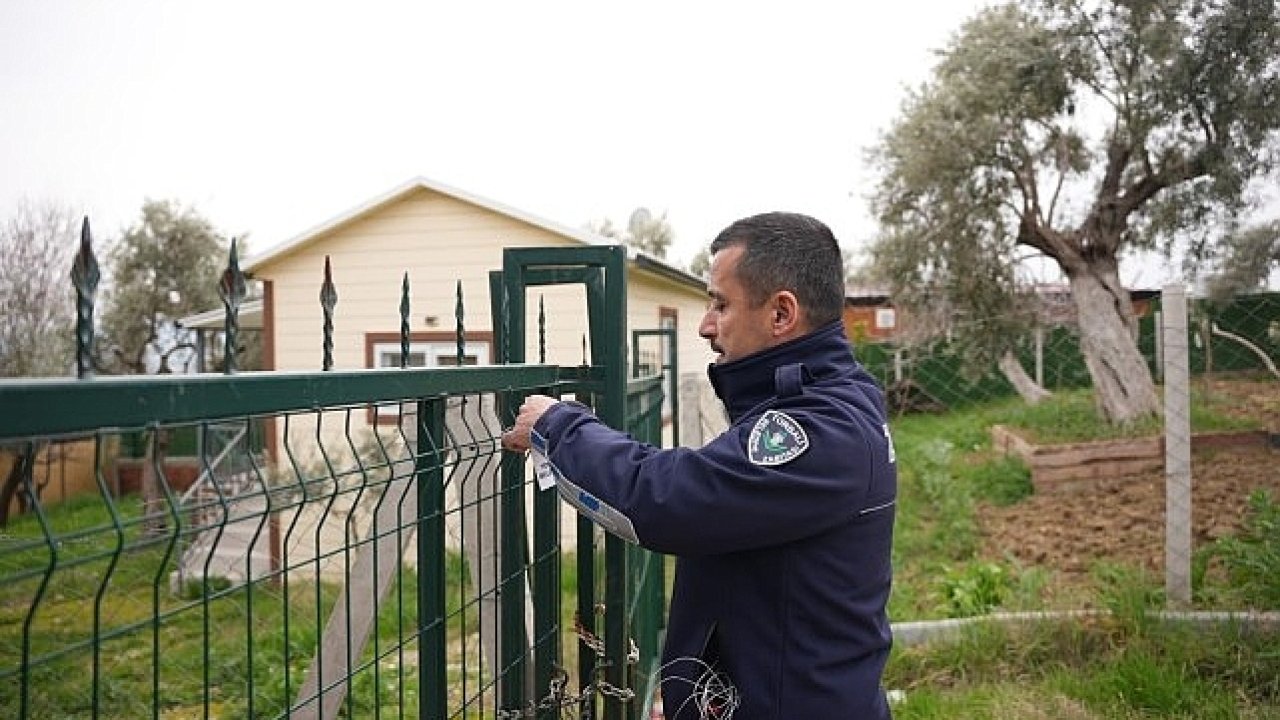 Torbalı Belediyesi, tarımı yok eden “Hobi bahçelerini"