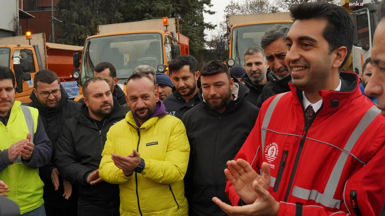 Tuzla Belediyesi ekipleri, olumsuz hava koşullarına karşı teyakkuzda