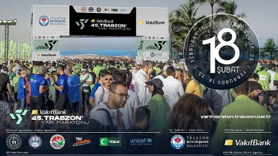 VakıfBank 45. Uluslararası Trabzon Yarı Maratonu kayıtları 18 Şubat'ta sona eriyor