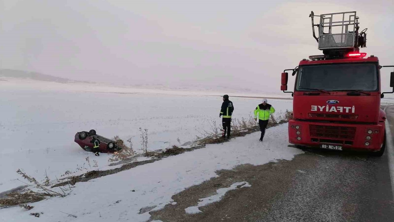 Van’da trafik kazası: 2 yaralı