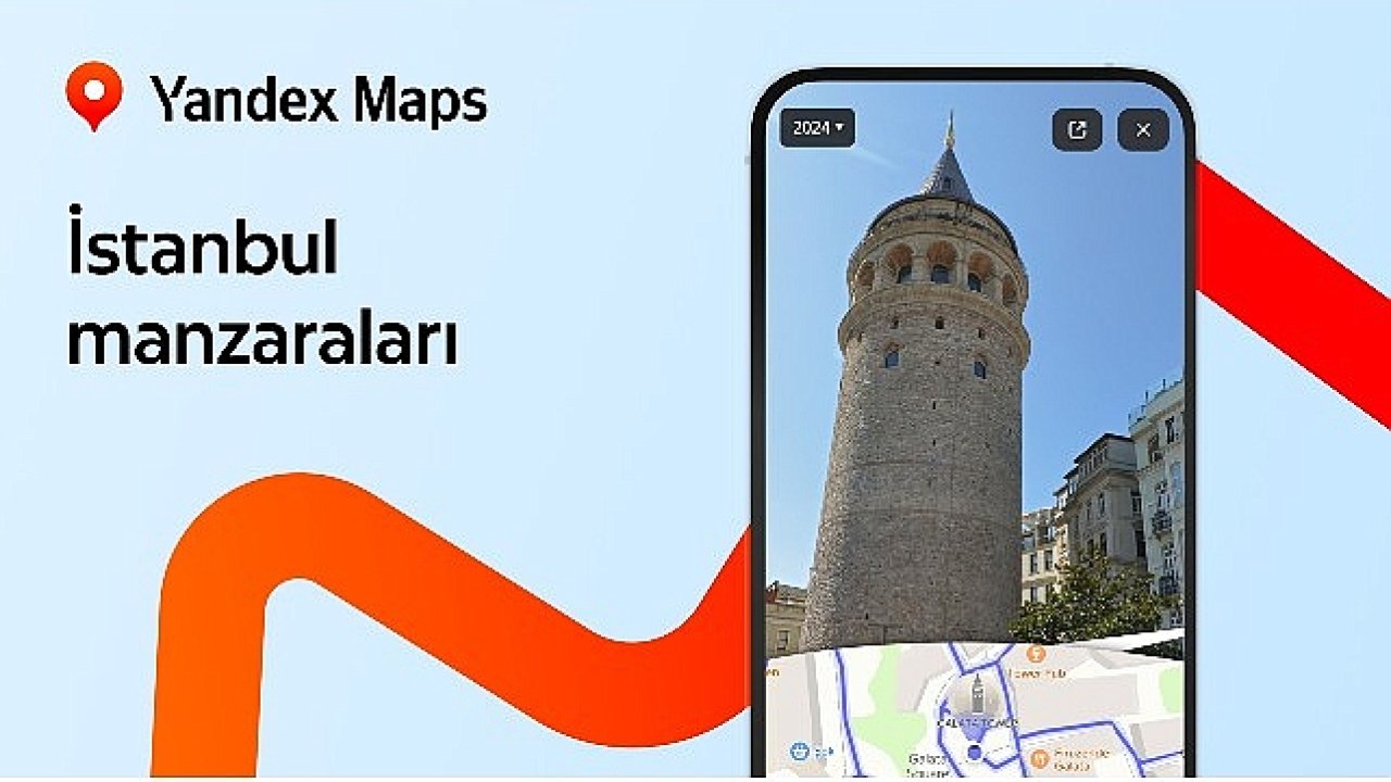 Yapay Zekalı Yandex Arama ile geliştirilen Yandex Maps, bir milyondan fazla lokasyon, interaktif rehberler ve daha fazlasını sunuyor