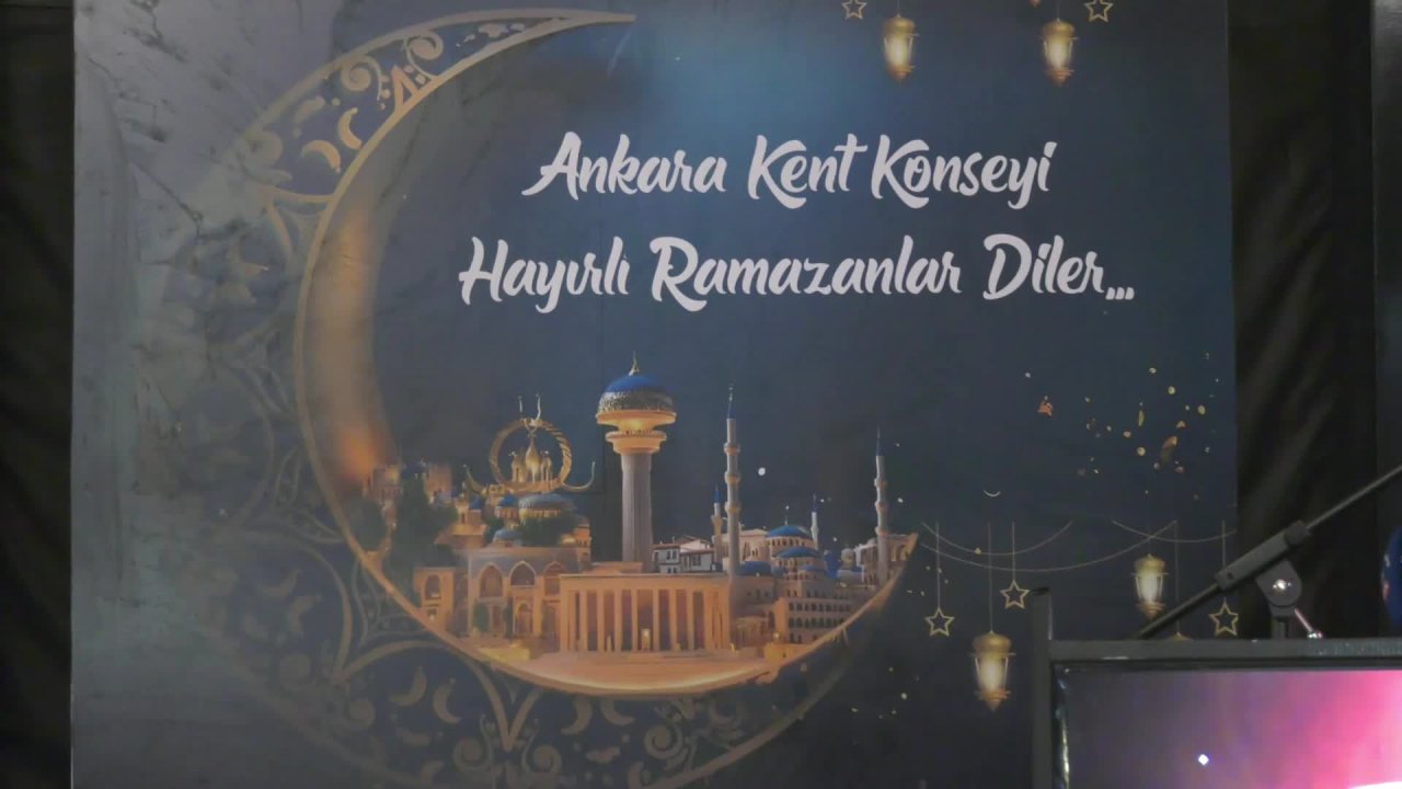 Ankara Kent Konseyi, iftar programı düzenledi