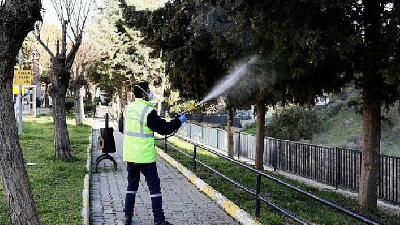 Balçova'da ilaçlama seferberliği