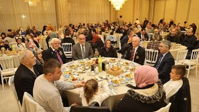 Başkan İbrahim Sandıkçı Şehit ve Gazi Aileleriyle İftarda Buluştu