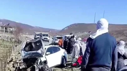 Bingöl’de trafik kazası: 2 yaralı