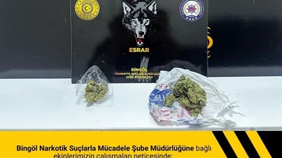 Bingöl’de uyuşturucuyla mücadele çalışmaları sürüyor