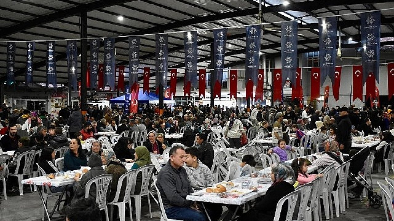 Bozdoğan'da Birlik ve Dayanışma Ruhu İftar Sofrasında Buluştu