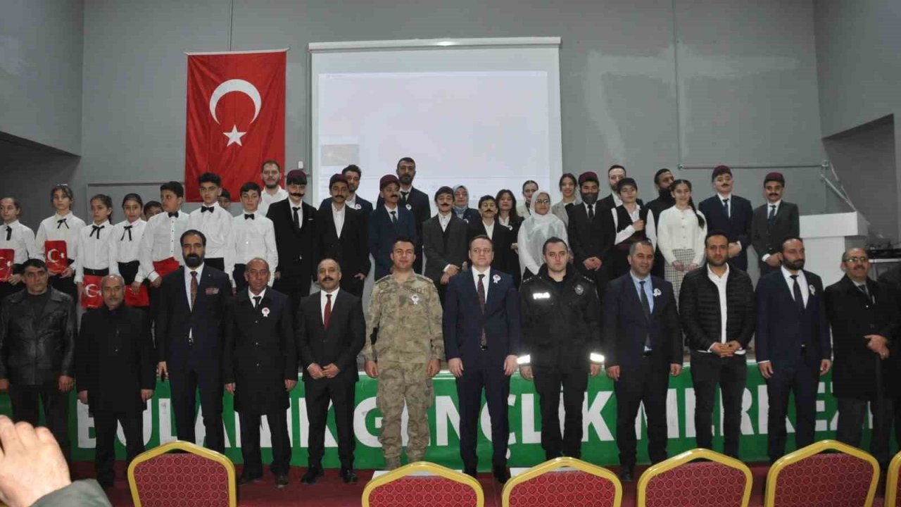 Bulanık’ta İstiklal Marşı’nın Kabulü ve Mehmet Akif Ersoy’u anma etkinliği