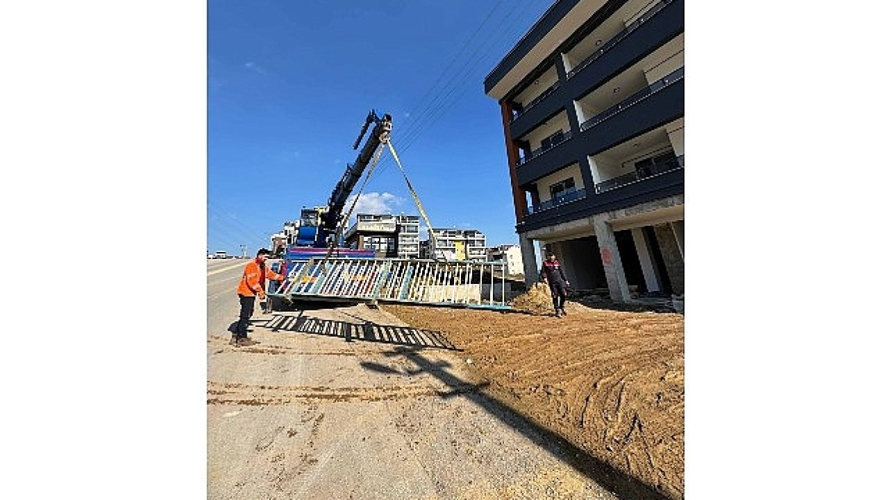 Büyükşehir'in kent estetiğine katkısı sürüyor