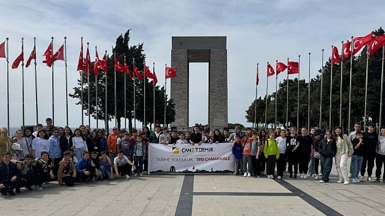 Çan2 Termik'ten Gençlerle Tarihe Yolculuk 