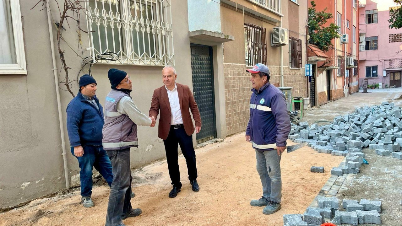 Çine Belediye Başkanı Kıvrak, ilçede devam eden çalışmaları yerinde inceledi