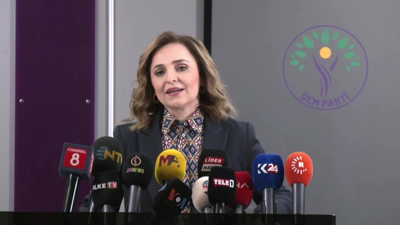 DEM Parti Sözcüsü Doğan: “Öcalan’ın metninin önemli muhatabı devlet ve iktidardır, söz konusu koşulların sağlanabilmesi için gereken yapılmalı”