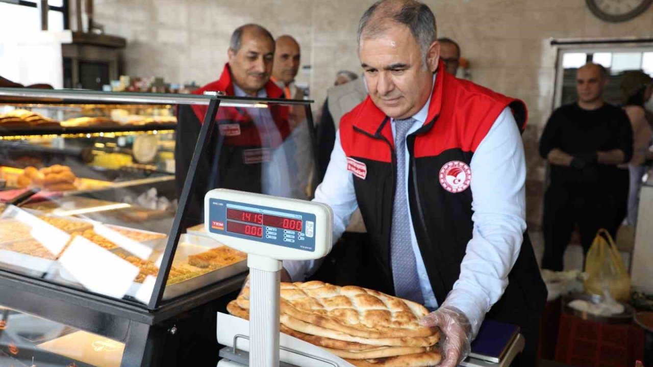 Elazığ’da fırınlar denetlendi