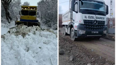 Elazığ’da kapalı köy yolu kalmadı