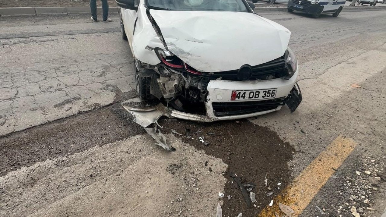 Elazığ’da trafik kazası: 2 yaralı