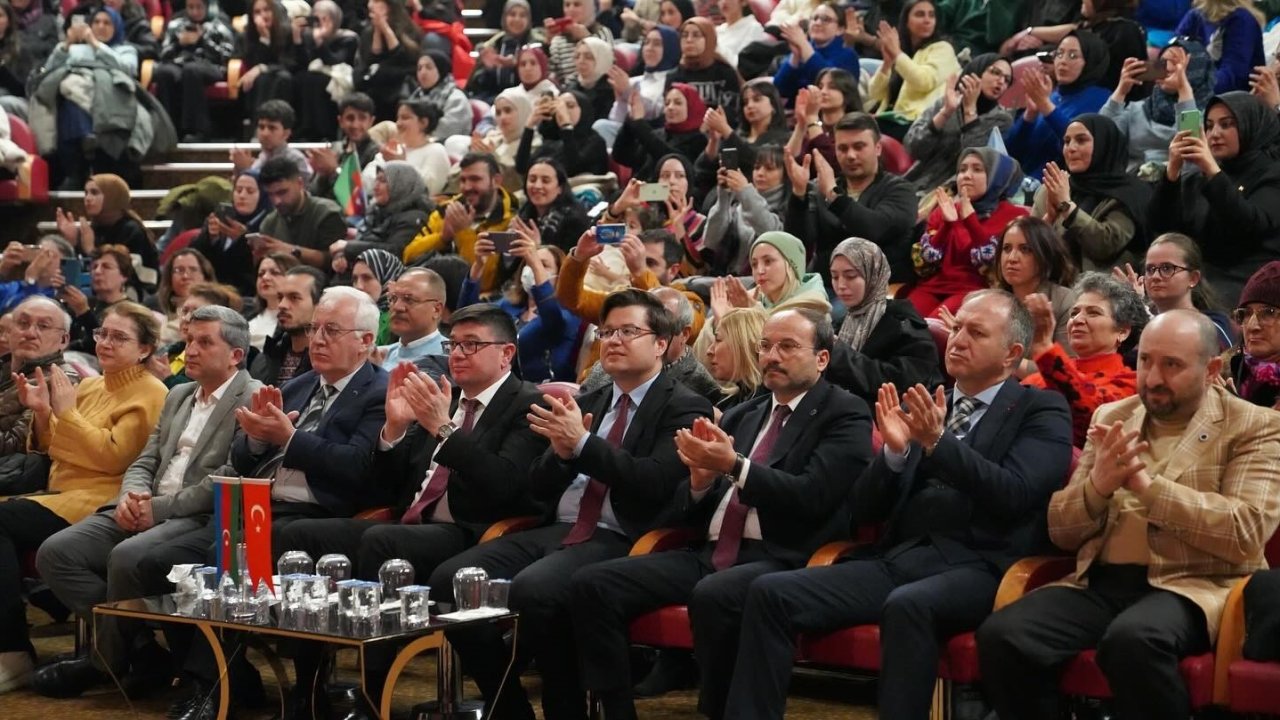 Erzurum’da Azerbaycan kültür buluşması gecesi