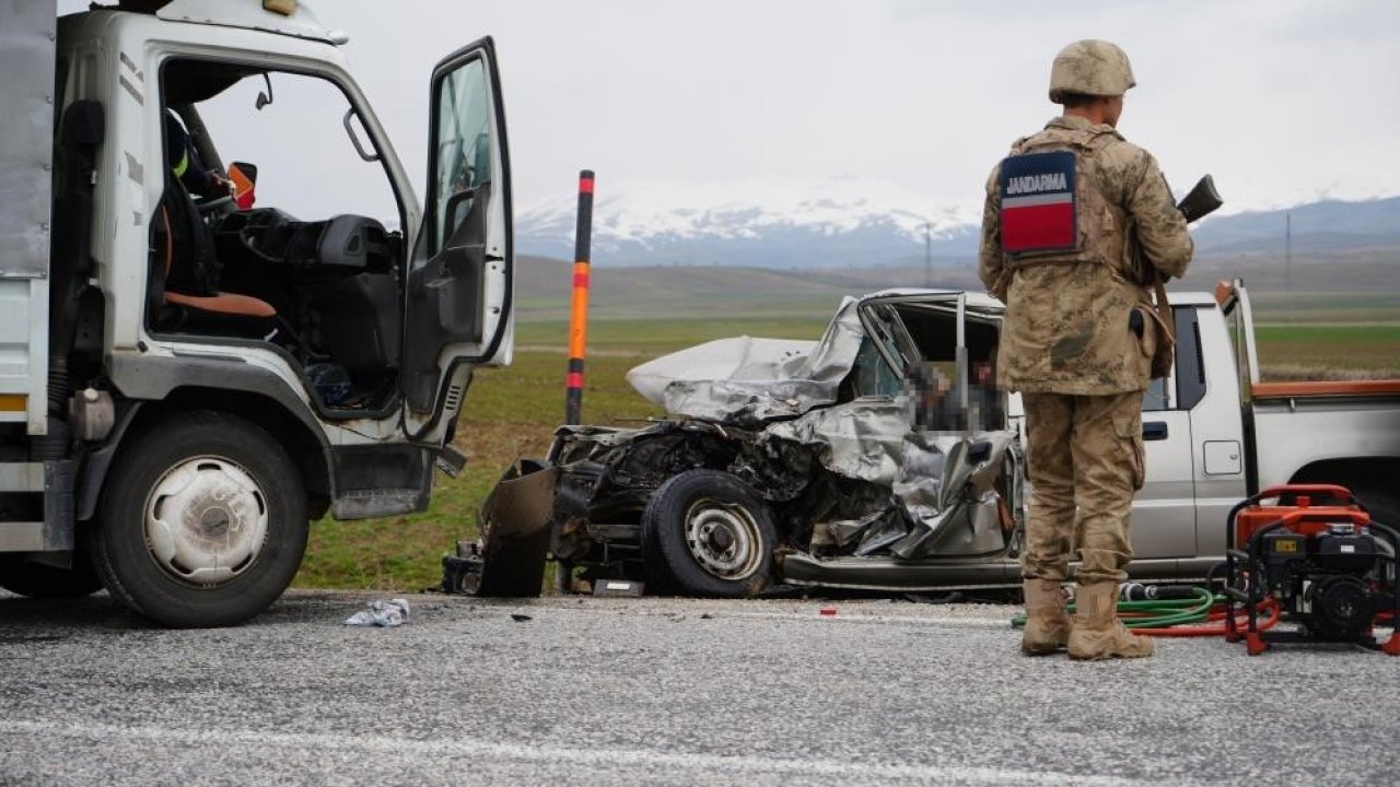 Erzurum’da jandarma bölgesinde bir ayda 9 trafik kazası