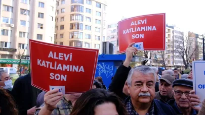 Eskişehir Emek ve Demokrasi Platformu Suriye’deki "Alevi katliamını" protesto etti