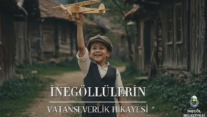 İnegöllülerin Devlete Uçak Bağışı Yapay Zeka İle Gün Yüzüne Çıkarıldı