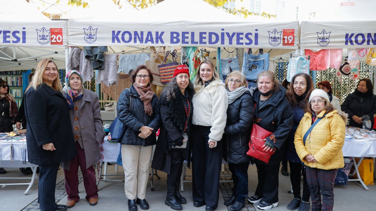 Konak’ta Kadınlar Günü dayanışması