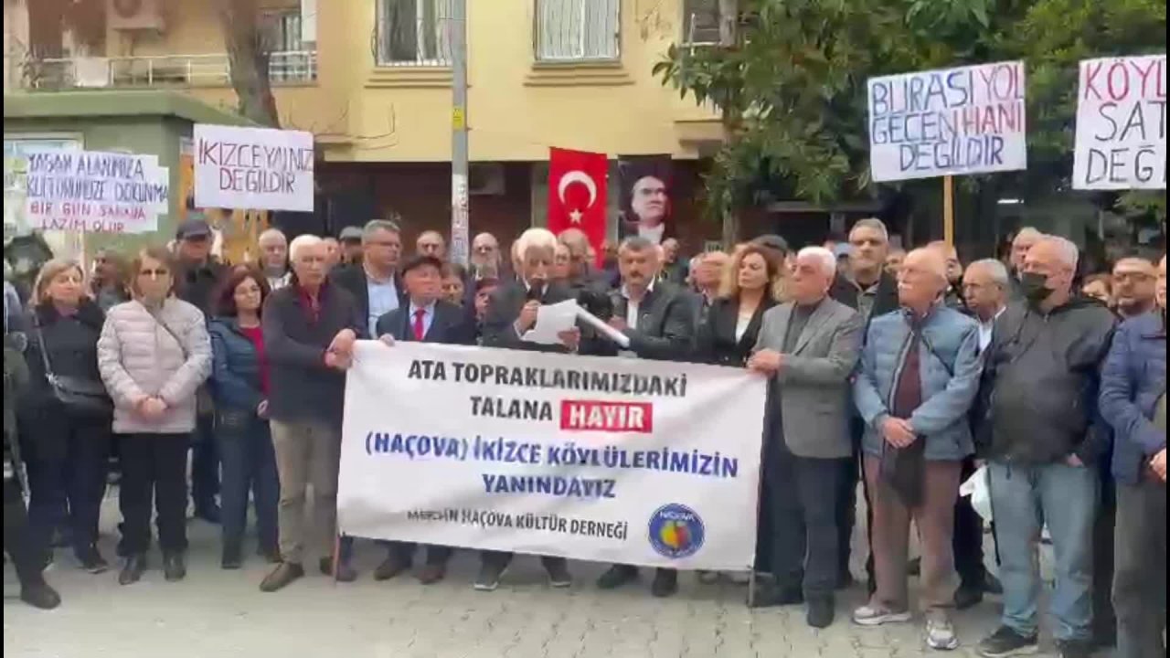 Malatya İkizceliler, Mersin’den seslendi: "Topraklarımızı geri istiyoruz"