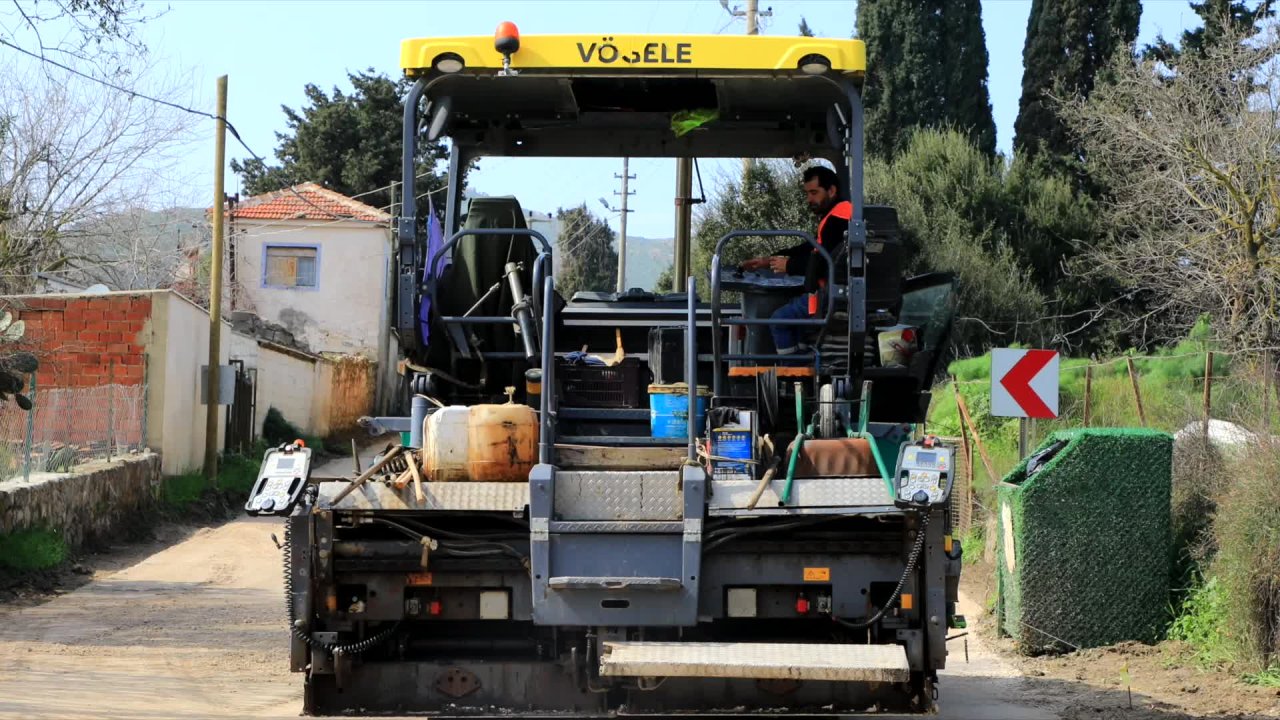 Muğla Büyükşehir Belediyesi'nin Bodrum’da 28 milyonluk yol çalışmaları devam ediyor