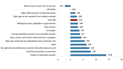 Tarım Ürünleri Üretici Fiyat Endeksi, Şubat 2025