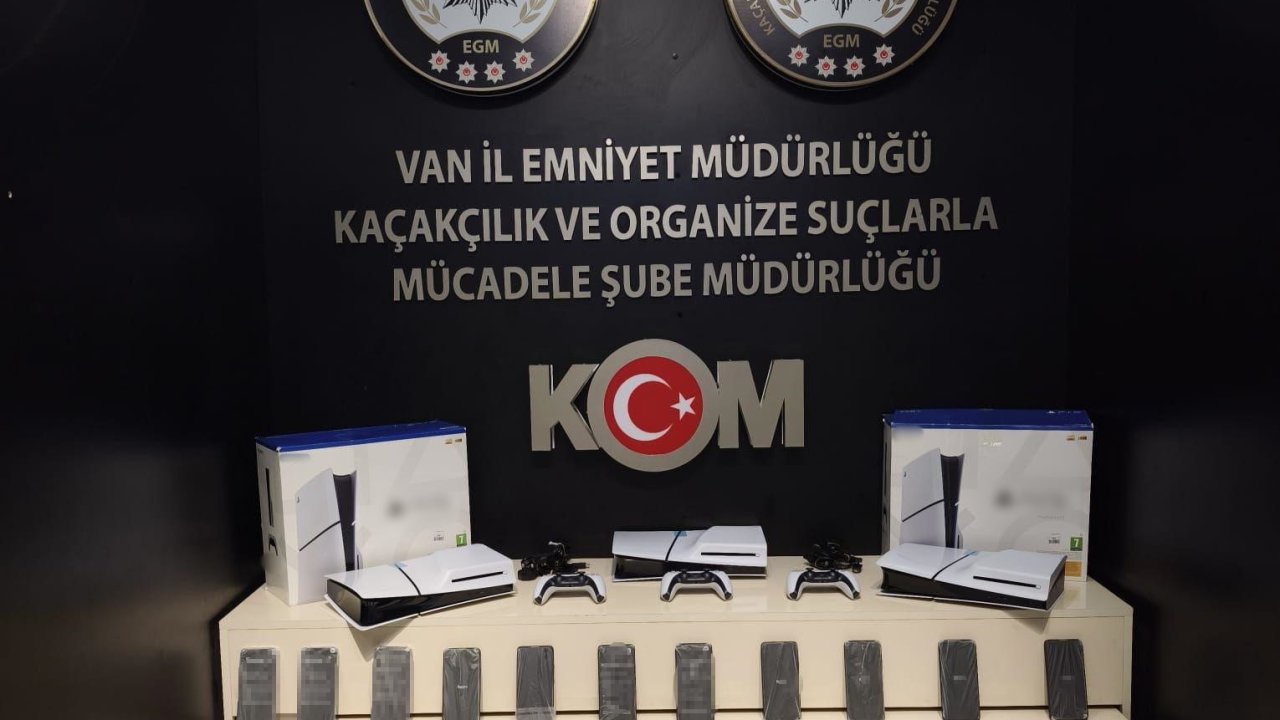 Van’da gümrük kaçakçılığı operasyonları