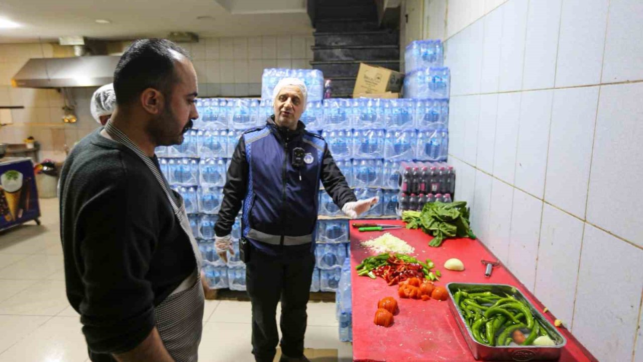 Van’da iftar öncesi lokantalara sıkı denetim