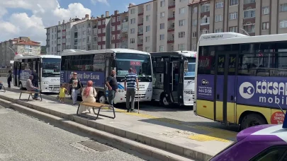 Yozgat’ta şehir içi dolmuş ücretlerine zam talebi geri çevrildi