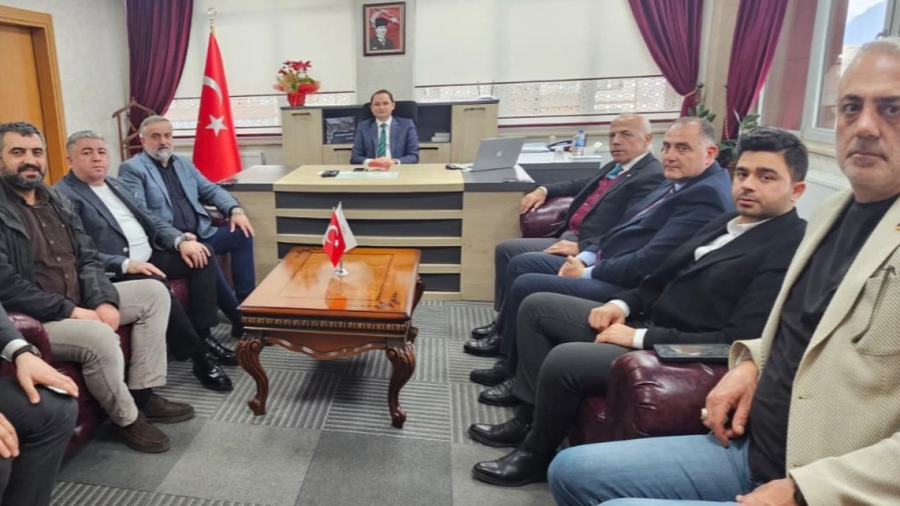 Artvin Ticaret Borsası’ndan Yusufeli Kaymakamlığı’na ziyaret