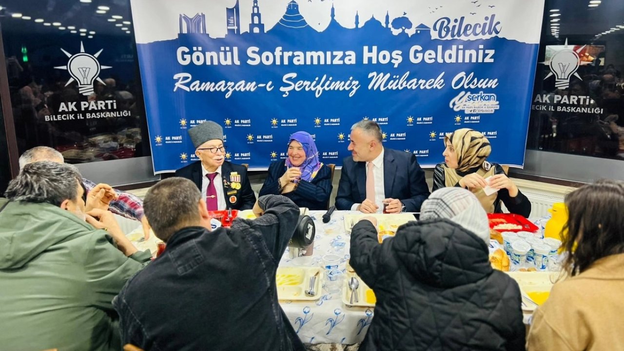Bilecik’te şehit aileleri ve gaziler aynı sofrada buluştu