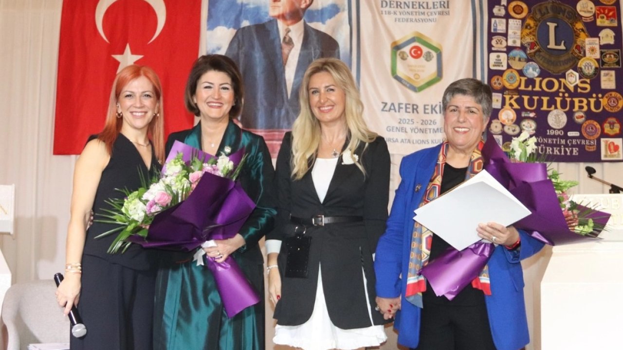 Bursa Nilüfer Lions'tan Hatay'daki anaokulu projesine 500 bin TL'lik destek