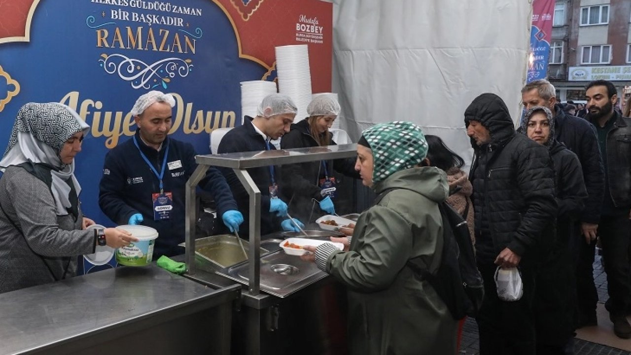 Bursa'da bir başkadır Ramazan