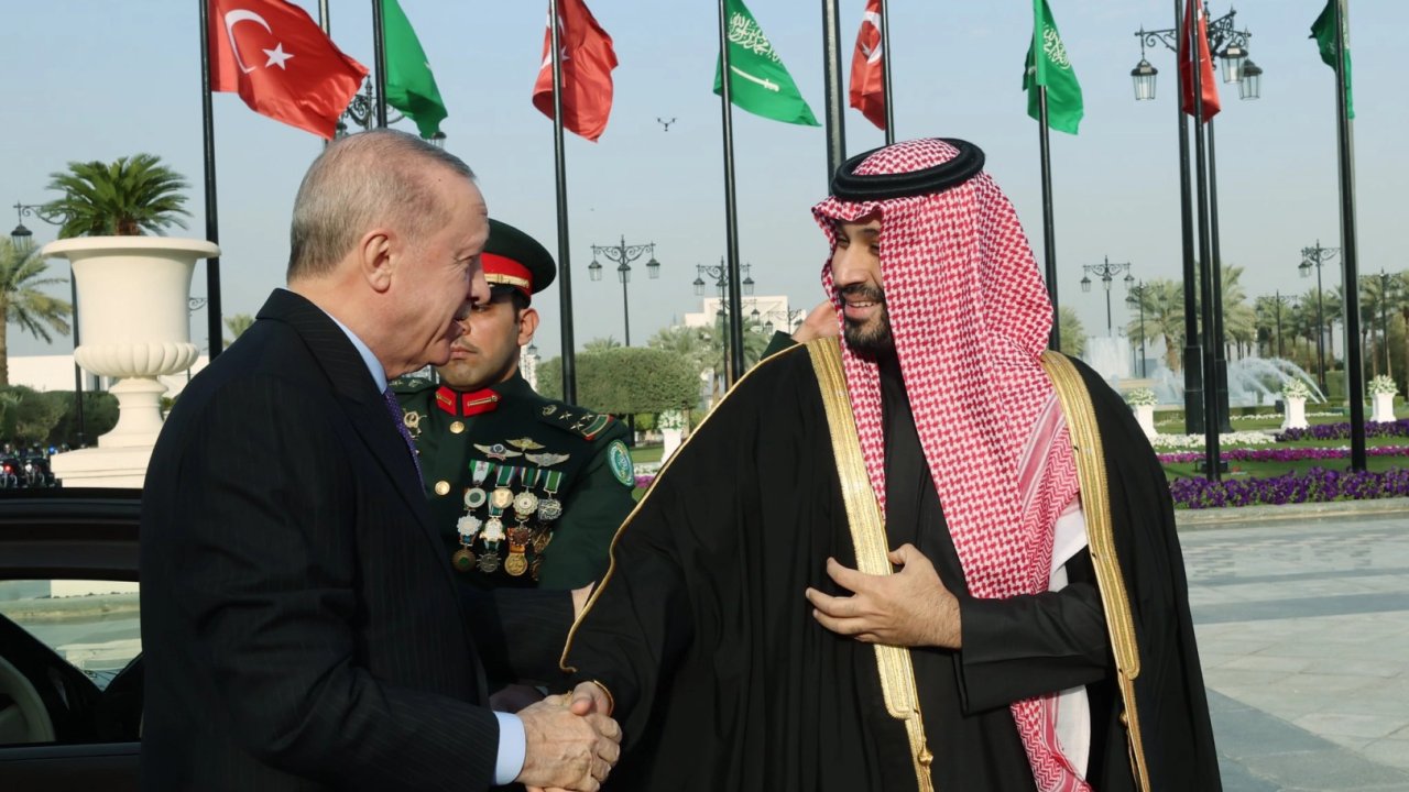 Cumhurbaşkanı Erdoğan, Veliaht Prensi ile görüştü